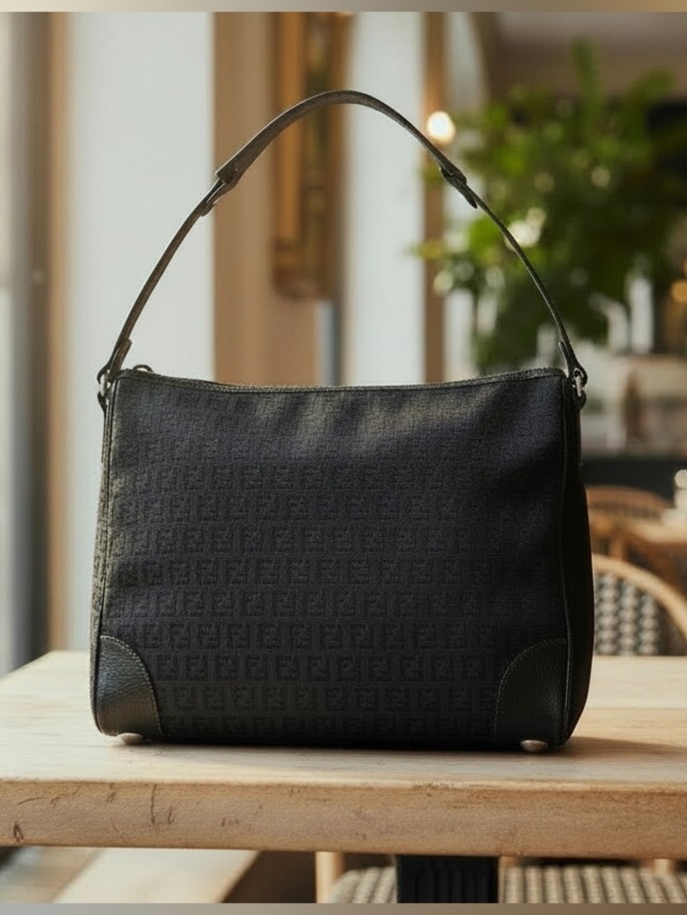 Fendi Zucca Shoulder Bag